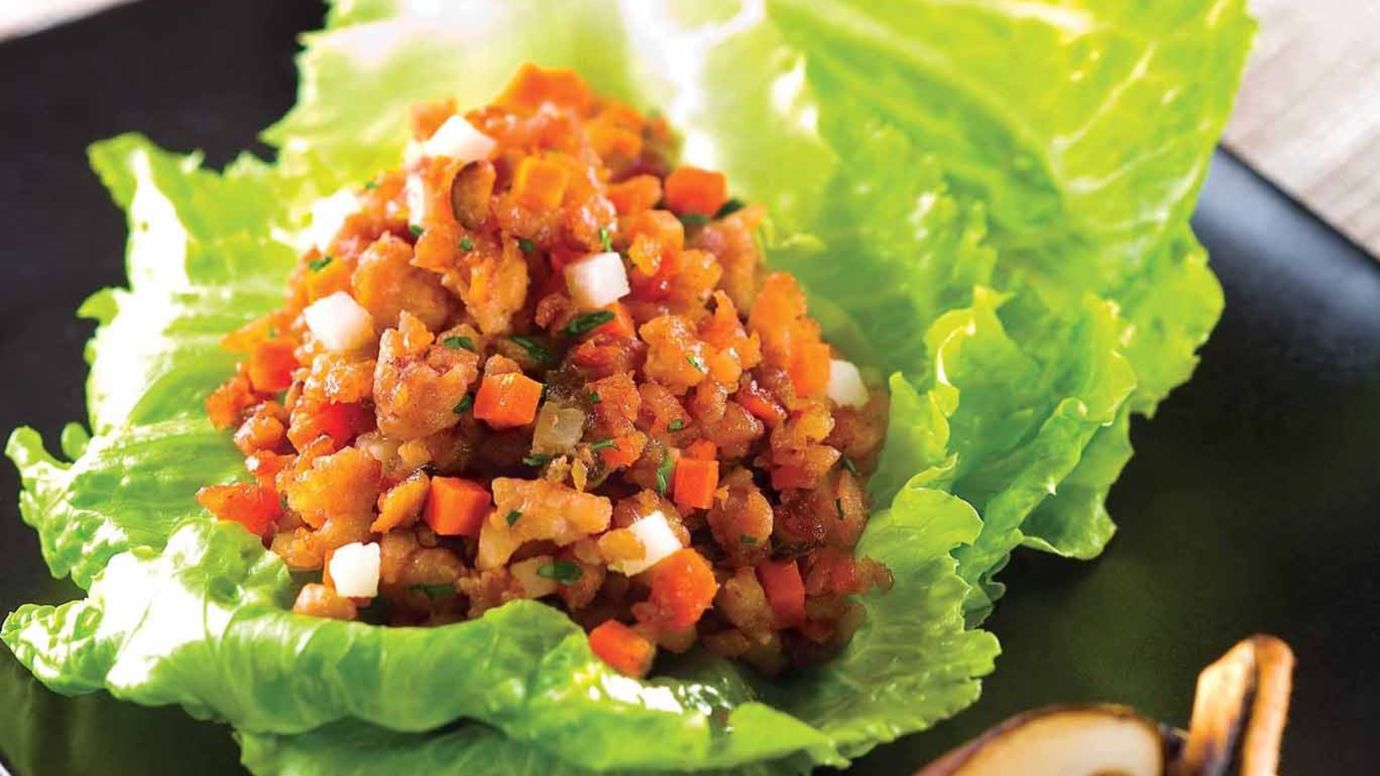 醬肉鬆生菜包